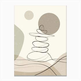 Zen Meditation Canvas Print