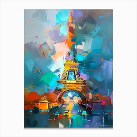 Paris Eiffel Tower Canvas Print