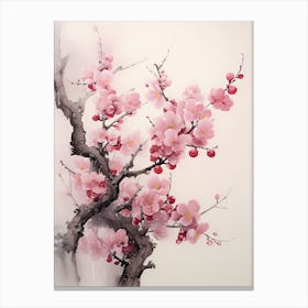 Cherry Blossom Painting 9 Canvas Print