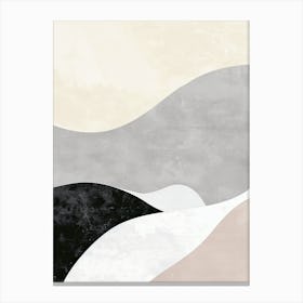 Faded Memories Minimalist Style Canvas Print