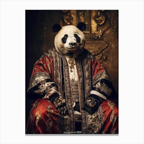 Panda Bear 35 Canvas Print