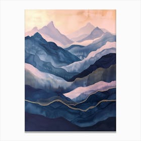 'Blue Mountains' 1 Canvas Print