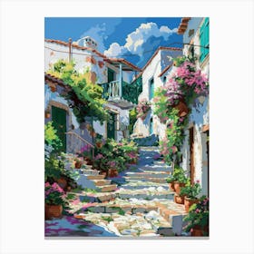 Greece Village 6 Canvas Print