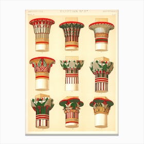 Vintage Pattern Illustration, Owen Jones                                                                                                 Canvas Print