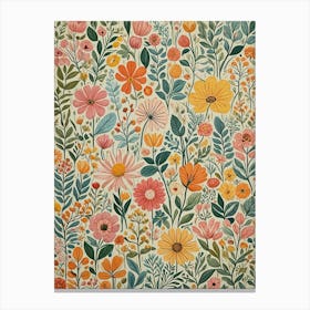 Floral Reverie Canvas Print