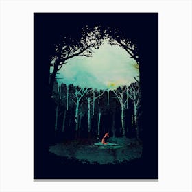 Deepin The Forest Canvas Print