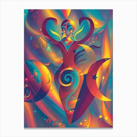 Psychedelic Art 58 Canvas Print