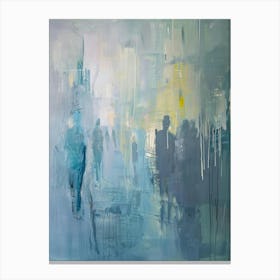 'People Walking' 1 Canvas Print