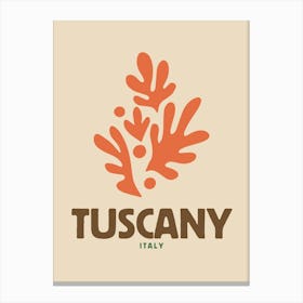 Tuscany Italy Print Canvas Print