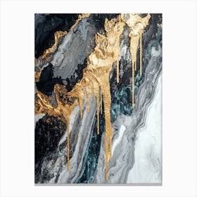 Andes Light Gilded Geometry Canvas Print