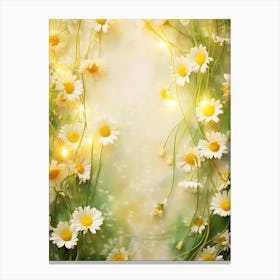 Daisy Background 3 Canvas Print