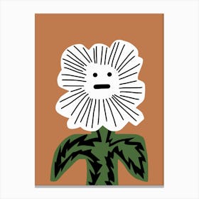 Emoji Plant Canvas Print