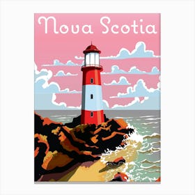 Nova Scotia Lighthouse Canvas Print