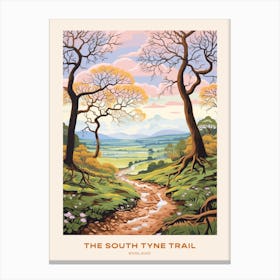 The South Tyne Trail England Hike Poster Canvas Print