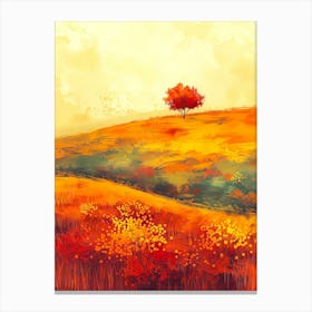 Landscape Painting Canvas Print