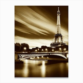 Eiffel Tower 12 Canvas Print