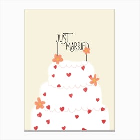 Wedding Cake Canvas Print