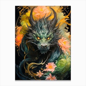 Asian Dragon Canvas Print