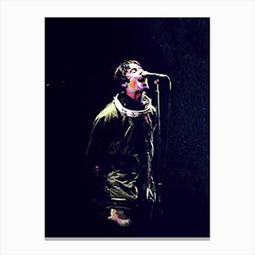 liam gallagher oasis britpop music band Canvas Print