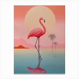 Flamingo 30 Canvas Print