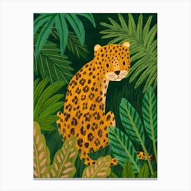 Jungle Leopard Canvas Print