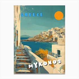 Mykonos 1 Toile