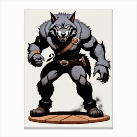 Werewolf 6 Canvas Print