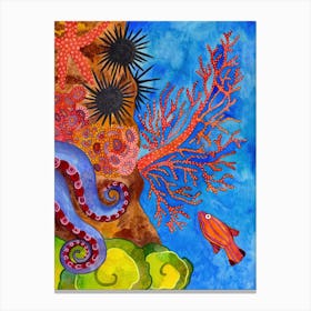 Corals Canvas Print