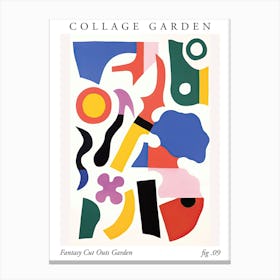Collage Garden 09 Canvas Print