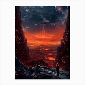 Alien Landscape 1 Canvas Print