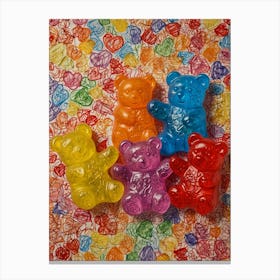 Gummy Bears 1 Canvas Print