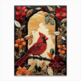 Cardinal Bird 1 Canvas Print