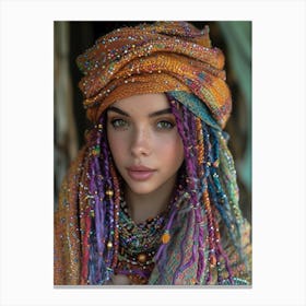 Bohemian Girl 2 Canvas Print