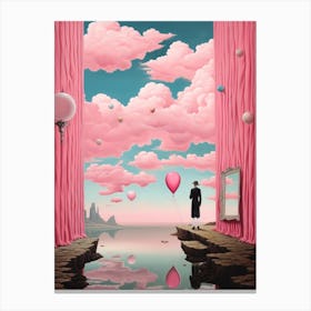Pink Surreal Dreamscape Canvas Print