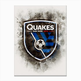 San Jose Earthquakes 3 Canvas Print