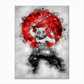 Inosuke Hashibira Demon Slayer 1 Canvas Print