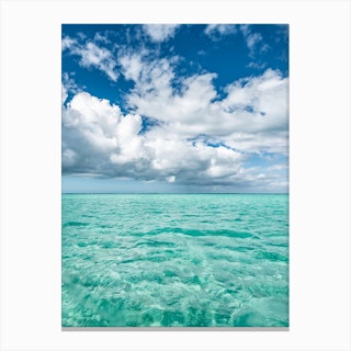 Bahamas Seascape Canvas Print