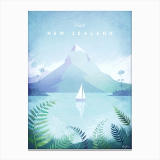 Visit New Zealand Canvas Print