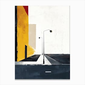 'Street Lights' Boho Canvas Print