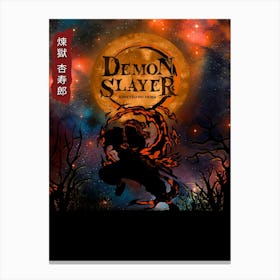 Kyojuro Rengoku Demon Slayer 1 Canvas Print