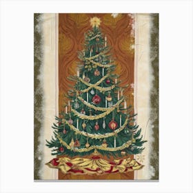 Christmas Tree 28 Canvas Print