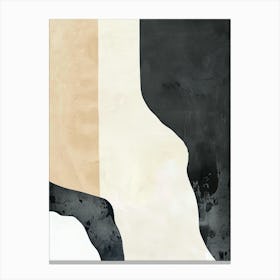 Tonal Alignment Minimalist Style Canvas Print