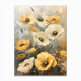 Yellow Poppies 4 Canvas Print