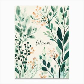 Bloom Canvas Print