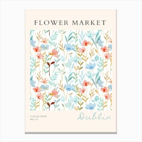 Flower Market 21 Canvas Print