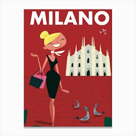 Milano Canvas Print