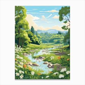 Bois Des Moutiers France  Illustration 3  Canvas Print