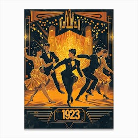 Aihrgdesign A Vintage Entertainment Poster Celebrating The Ch 1b9f2233 63dc 4ba8 93b2 Af3583a35dcb 1 Canvas Print