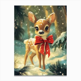 Cute Deer Canvas Print