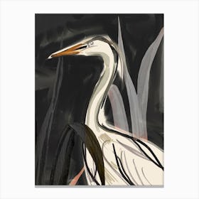 Minimalist Bird 2 Canvas Print
